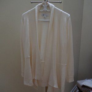 New Cream Open Cardigan